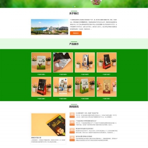 HTML5科技类产品网站源码，自适应手机，科技公司网站